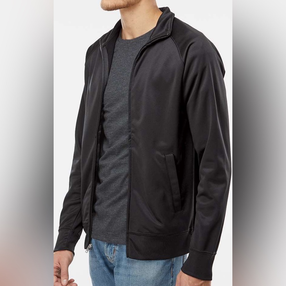 Unisex Lightweight Poly-Tech Full Zip Track Jacket (NWOT)